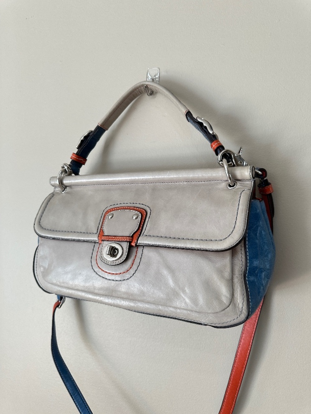 Rare Y2K Coach Willis Legacy 70th Anniversary Leather Stachel Handbag Crossbody